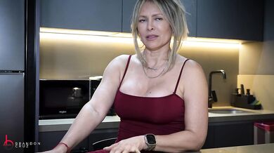 My mature neighbor waits for her husband to leave so I can fuck her - Brandon Cruz & Monique Fuentes