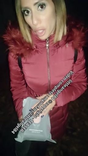 Littleangel84 - Pipe super risquée au lac leman et creampie dans la campagne Suisse