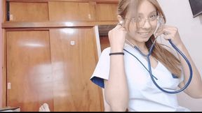 Pov - Young Nurse Helps Me Feel Better With Sex - Abymew