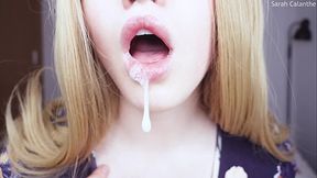 My step son'_s lip &amp_ spit fetish  dirty talk