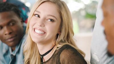 BLACKED Naughty Kali Roses Gets Passed Around By Six BBCs