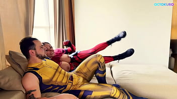 Deadpool's Merciless Masturbation Session with Wolverine's Wolverine-esque Weiners