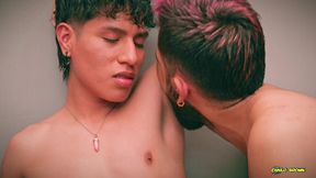 bareback anal atm big dick latino diego erazo fucking camilo brown and filling his mouth with cum