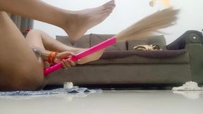 Fuking ass very deep and oil