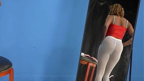 Ebony Models Panties, Showing Juicy Ass