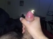 Cum almost splashed my camera