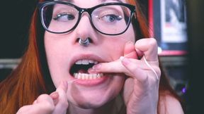 Flossing Close Up MOV