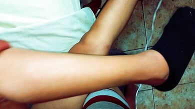 Housewife Celeste Alba seduces a public worker with her big tits - unexpected ending