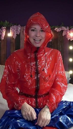 Rainwear Humiliation - Shiny, Stupid, and Mine