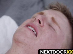 NextDoorXXX.com - Smooth guy receives rimming and ass banging from his lover in a hot encounter