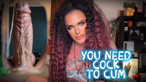 YOU NEED COCK TO CUM - Encouraged Bi, Make Me Bi, JOI by MistressRavenFD