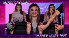 Terribly Ticklish Tessa’s Tickle Test