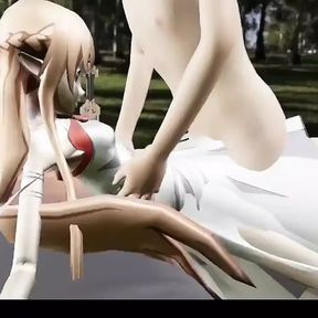 Asuna Yuki Fucked by Oberon (inspired by Sao Swor Art Online)