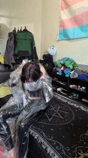 Vacum Selfbondage Expirement
