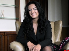 Czech Casting Beauty Zuzu Sweet Takes It Deep in Every Hole