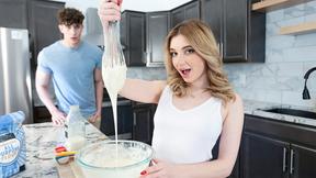 ”Naughty teen stepsis Demi Hawks wanted stepbrothers Parker Ambrose cream”