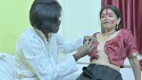 Indian Punam Bhabhi with Her Bengali Lover Full Chudai Video