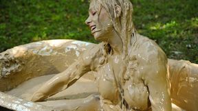 Summer, Mighty Wet Aphrodite in the Mud Tub