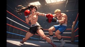 Mixed Boxing Confessions #8: Topless In The Ring