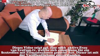 German porn casting - boss fucks secretary after the interview two