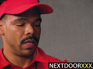 Jayden Marcos Elliot Finn fuck before coach joins in