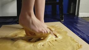 Lovie Lupine Super Stuck Barefoot in Mega Glue Trap