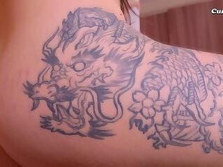 Long Hair Babe Toys Her Tight Sweet Pussy