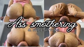 Ass smothering & face sitting