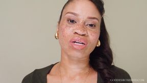 Learn From Rosie 8- Ebony Femdom Goddess Rosie Reed Mental Domination Slave Training