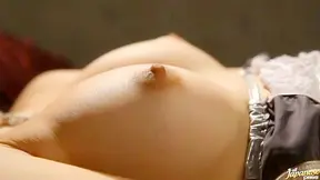 AI Haneda Cums Hard Playing Solo With Glass Dildo Pleasure