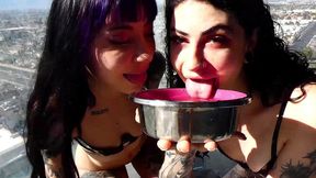 bitches love anal lydia black and charlotte sartre wet