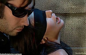 Perfect ass babe bound rough pounded
