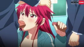 Dinner For Vampire (english Dubs) - Succubus Vampire Is Gangbanged In