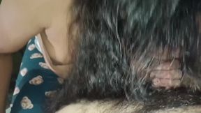 Bhabhi Released the Water of the Penis in Her Mouth