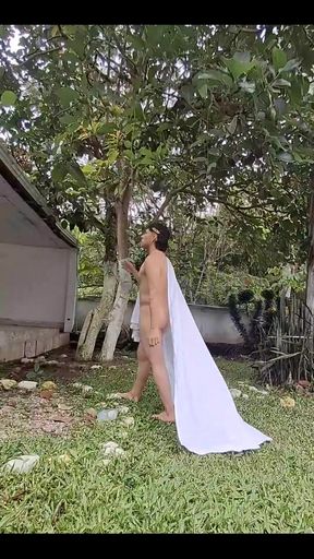 Greek God Turned to Stone Gets Fucked to Be Thawed Out