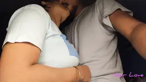 My ex-girlfriend over for some drinks, I couldn't resist inviting her into