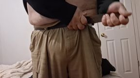 Leather Jacket Jack off!