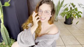 Smoking in a Bathrobe