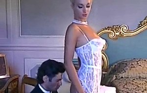 Gorgeous french blonde taking it in the ass