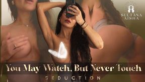 You May Watch, But Never Touch – Seduction in Golden Light | I Ride, You Serve. A divine act of temptation, no release, no mercy, only power.