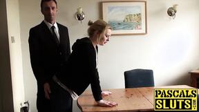 ”Wicked chubby hottie fucks rough & hard with an older dom”