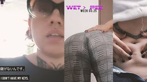 Compilation Wet pee clips week 03 , 2025