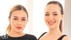 Two Czech Babes Fuck Me During Art Class - Virtual Real Porn