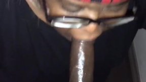 Watch me make this young prick bust by my neighbors door