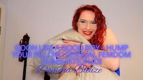 Goon Like a Good Boy – Hump Your Pillow | Sensual Femdom Humiliation JOI audio
