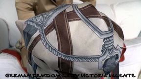 Cum on Stepmother's Silk Scarf, Lady Victoria Valente