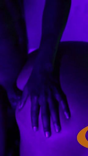 Semaj Media Natalia Sucks & Fucks Under a Blacklight!!