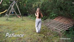 Patience's 5 Minute 4k Nude Outdoor Play