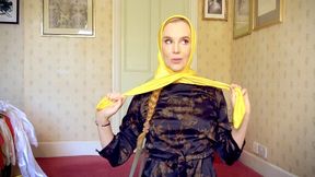 Kelly Scarf Try On with Ariel Anderssen