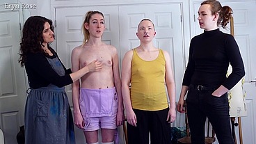 Blank Canvas - Models Stripped, Mesmerised, and Frozen